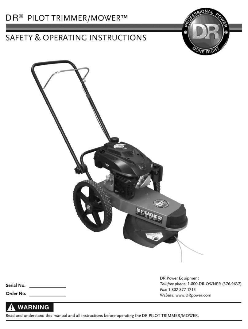 DR Power Equipment PILOT Quick start guide