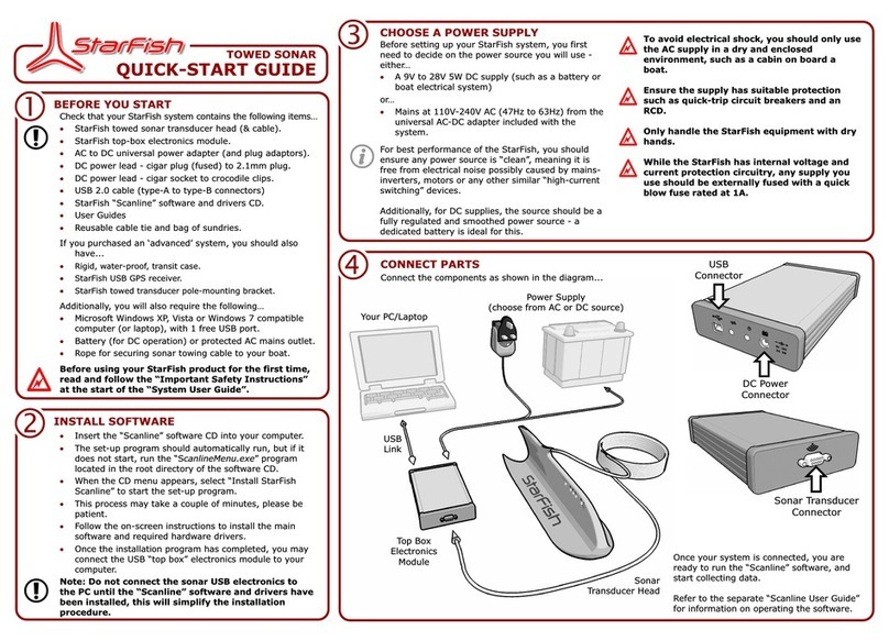 Tritech StarFish User manual