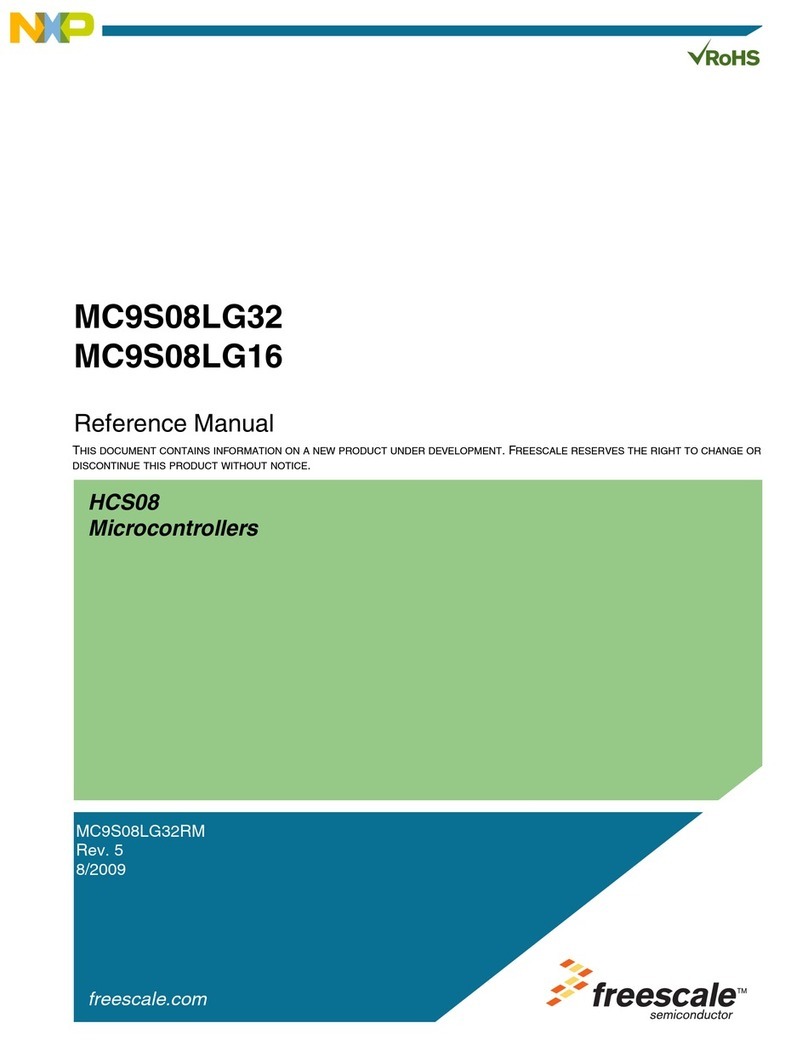 NXP Semiconductors MC9S08LG32 User manual NXP Semiconductors MC9S08LG32 User manual