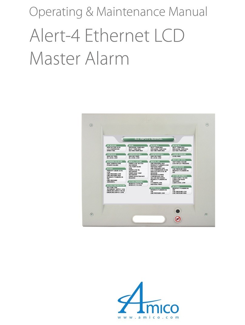 Amico Alert-4 Installation and operation manual