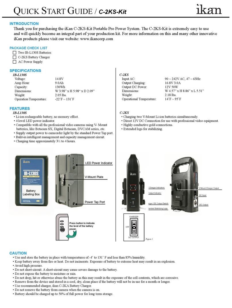 Ikan C-2KS-Kit Quick start guides