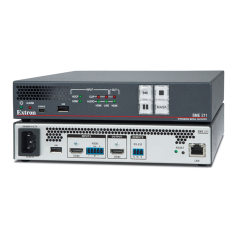 Extron electronics SME 211 Setup guide