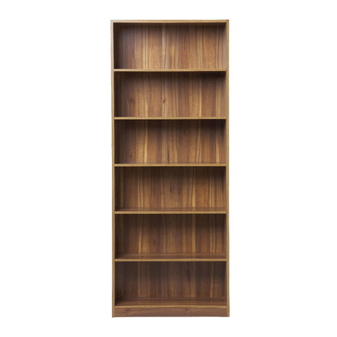 Officeworks JB6SHELFBK Assembly instructions Officeworks JB6SHELFBK Assembly instructions