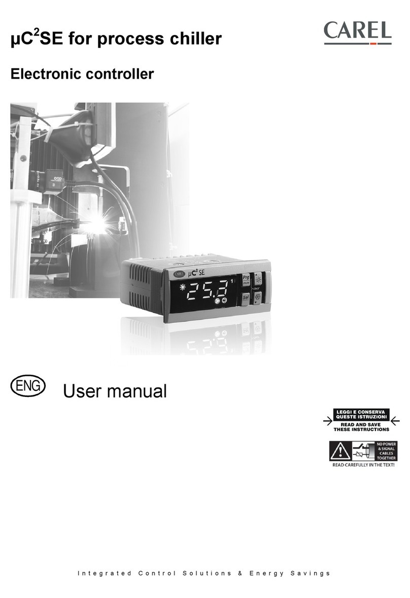 Carel MuC2SE User manual