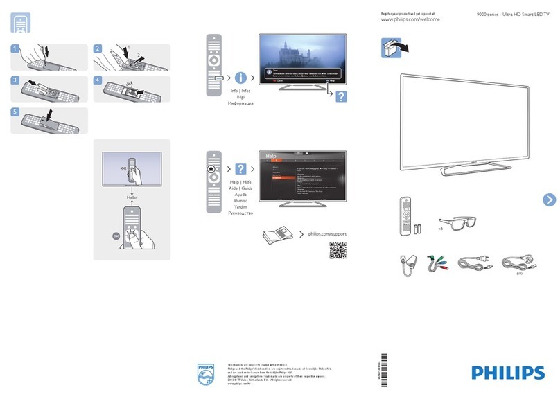 Philips 9000 series User manual