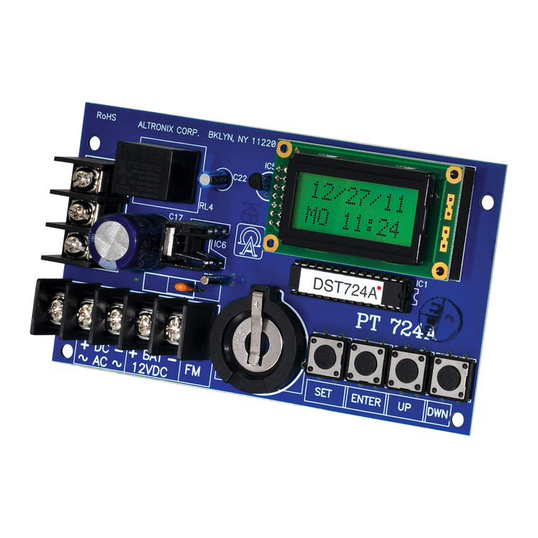 Altronix PT724A Series installation guide
