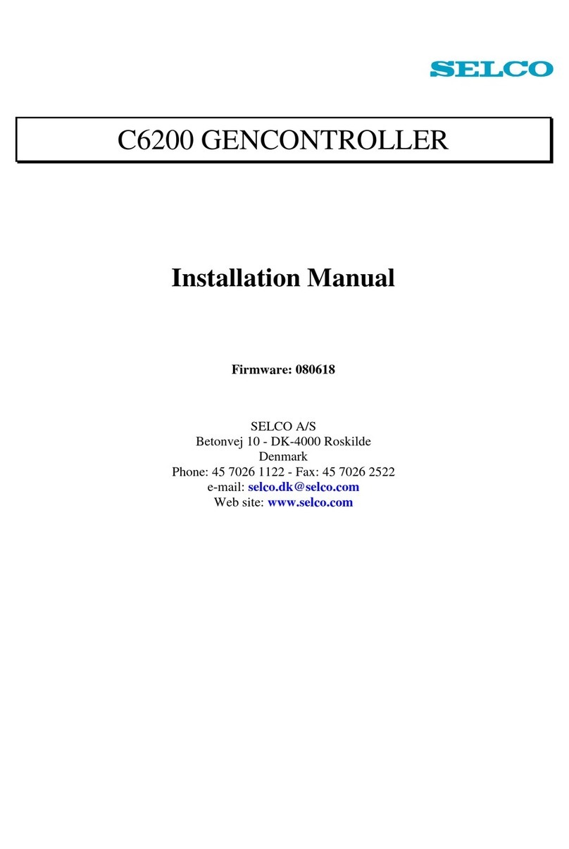 Sel C6200 FlexGen User manual