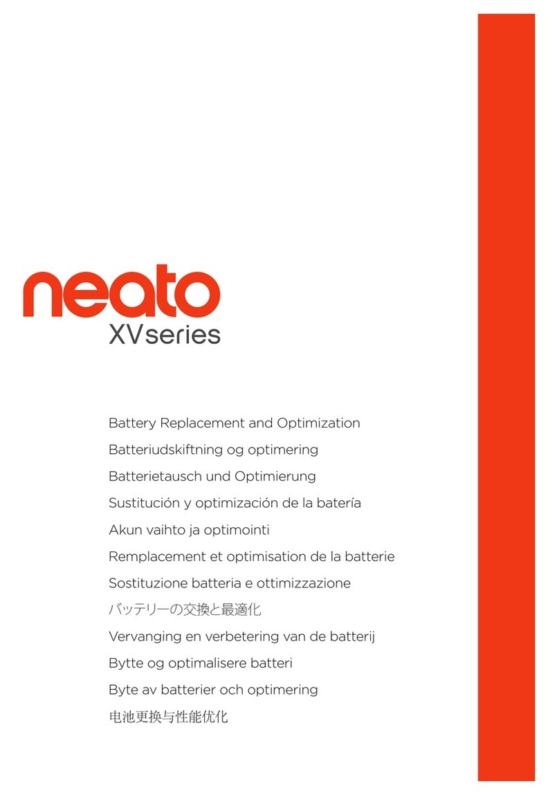 Neato Robotics XV Series User manual