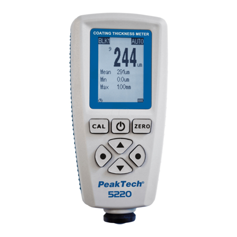 PeakTech 5220 Operation manual