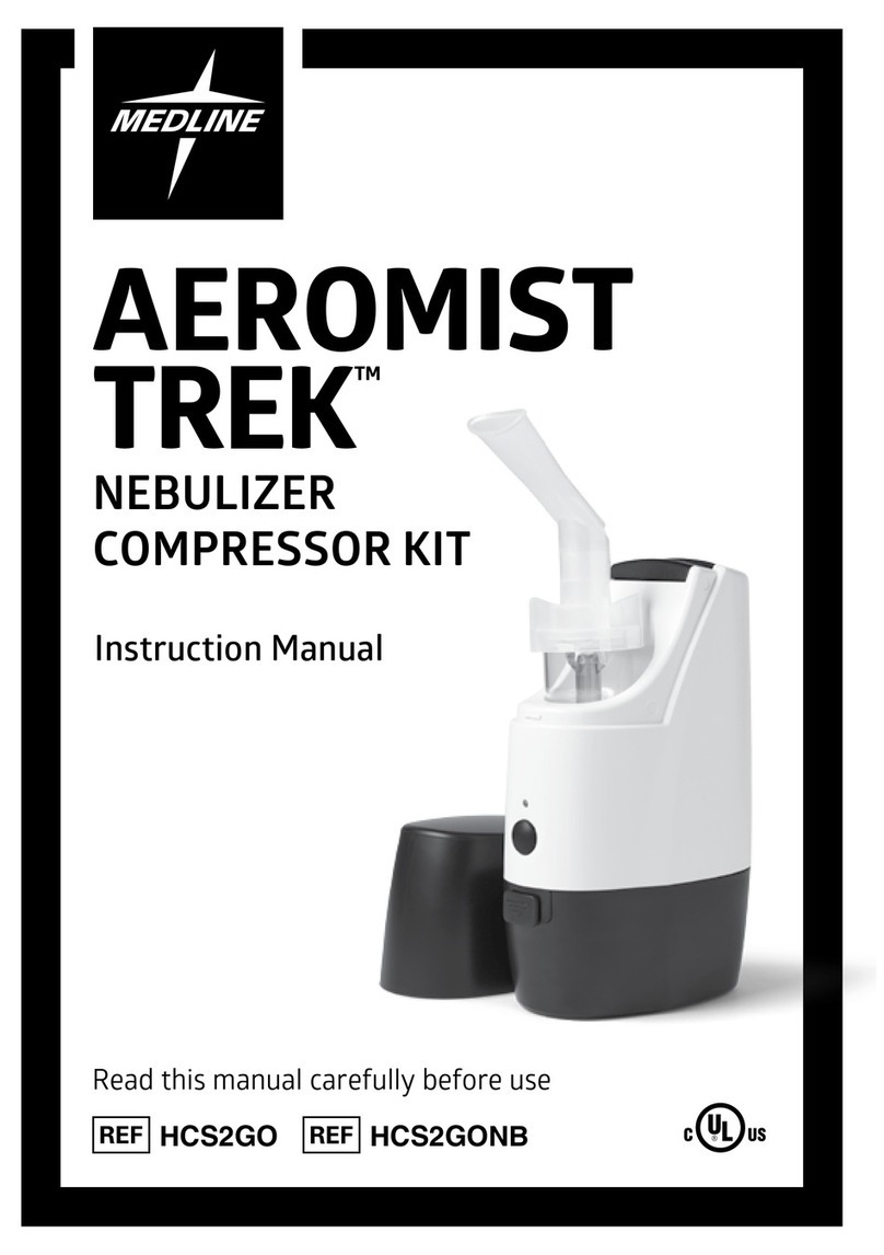 Medline AEROMIST TREK HCS2GO instruction manual