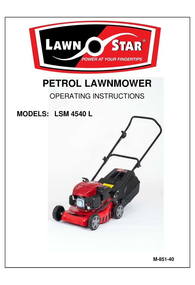 LAWN STAR LSM 4540 L operating instructions