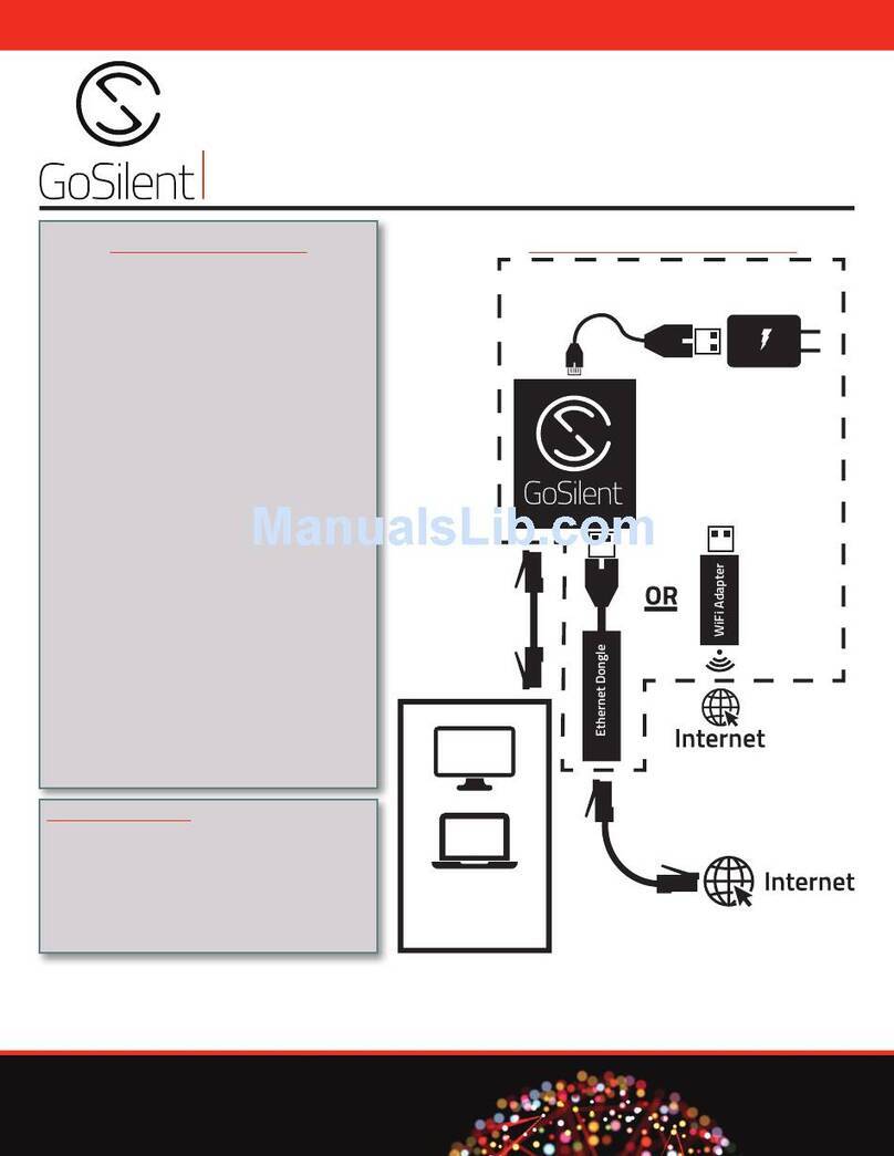 Silent Circle GoSilent GSC-100 Setup guide Silent Circle GoSilent GSC-100 Setup guide
