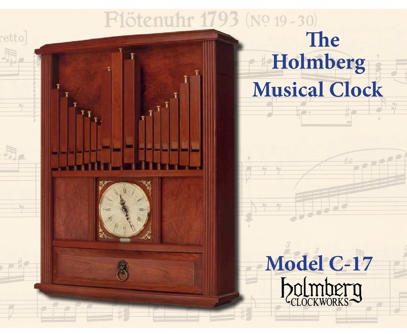 Holmberg Clockworks C-17 owner's guide
