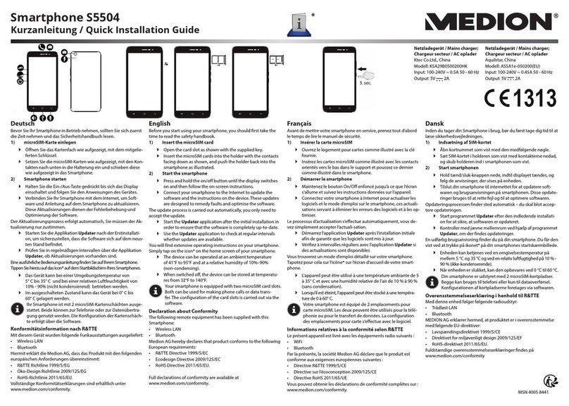 Medion S5504 User manual Medion S5504 User manual