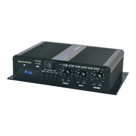 Pyle PFMRA640BB User manual