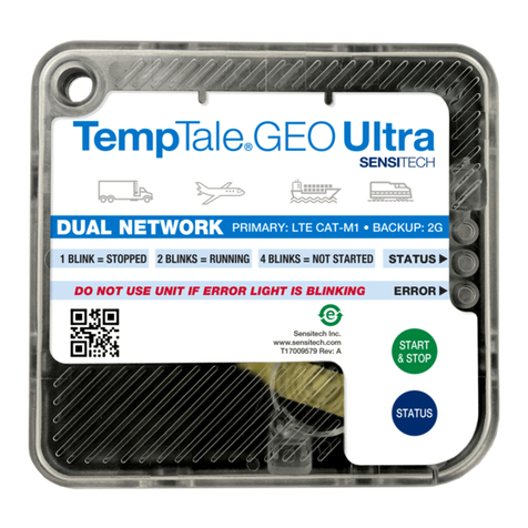 Sensitech TempTale GEO Placement instructions