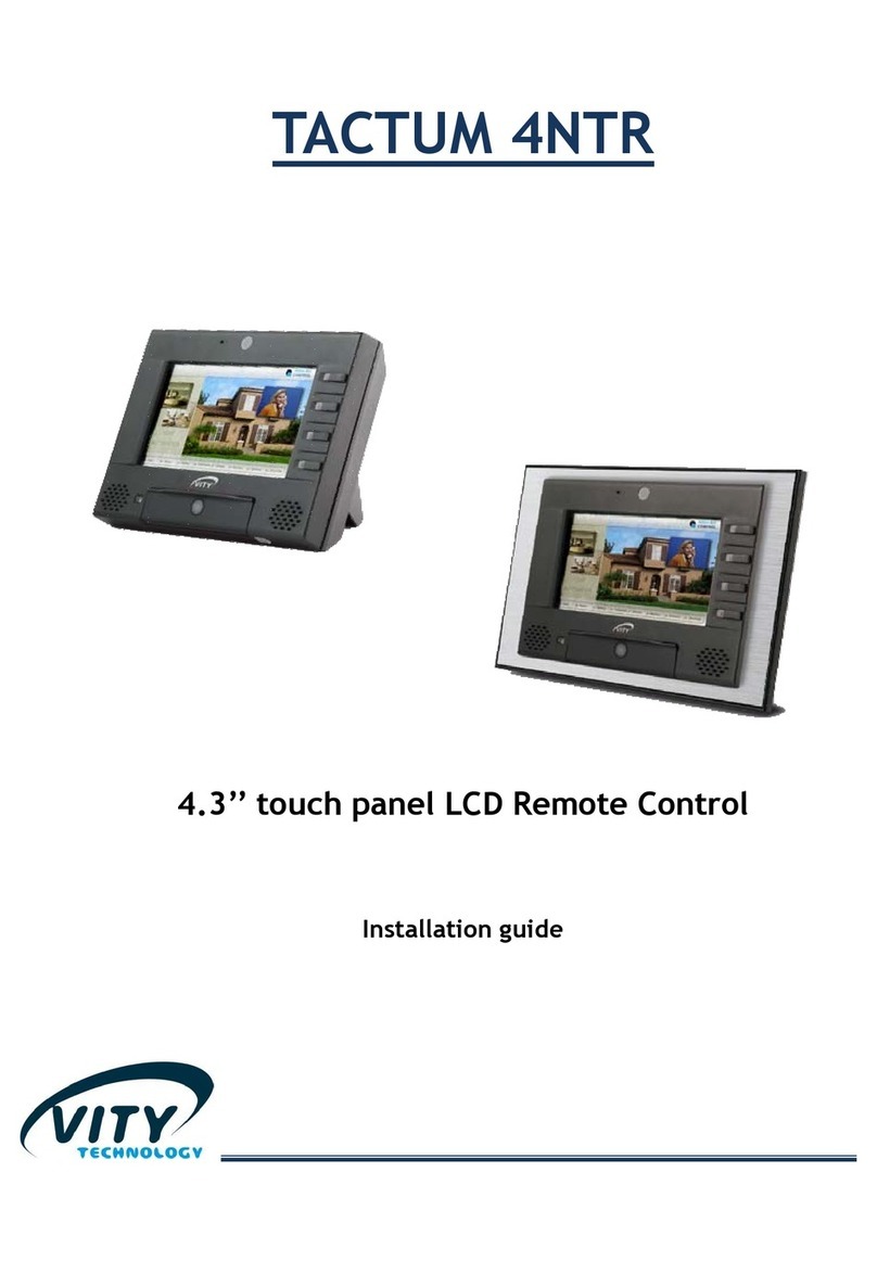 Vity TACTUM 4NTR installation guide