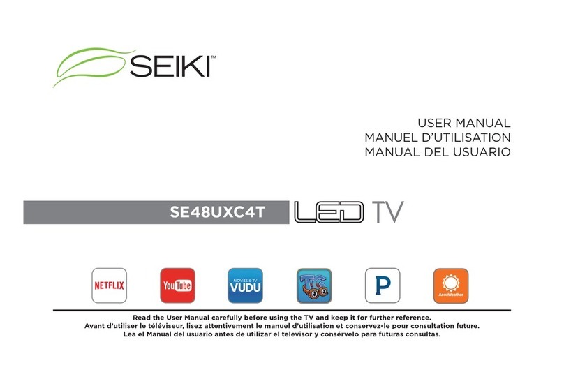 Seiki SE48UXC4T User manual