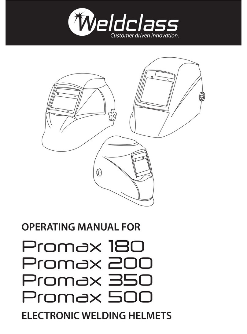 Weldclass Promax 180 operating manual
