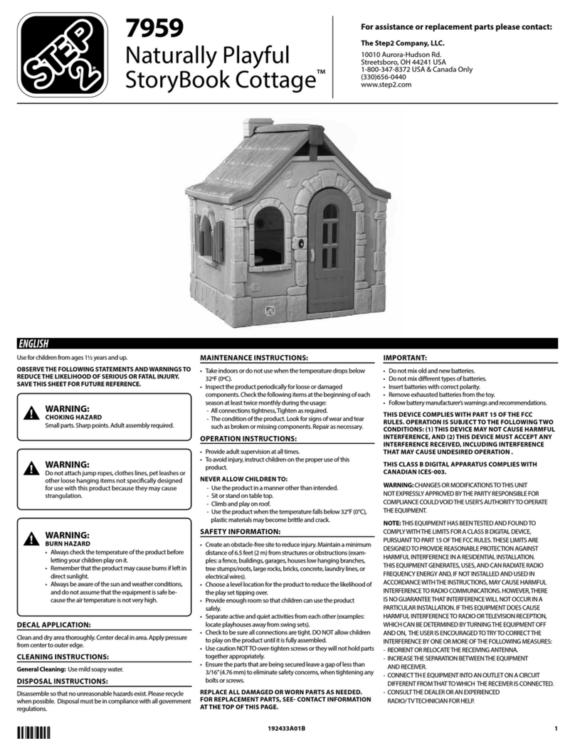 Step 2 7959 User manual