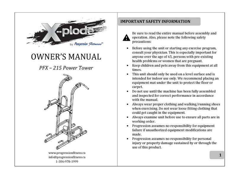 X-plode PFX-215 owner's manual