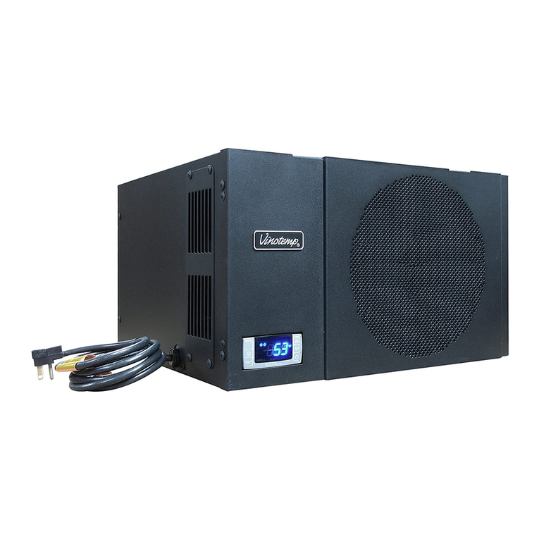 Vinotemp WINE-MATE WM-1500HTD installation manual