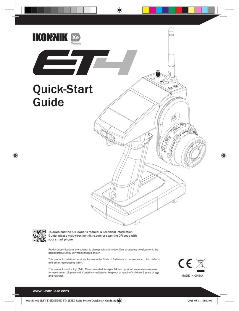 IKONNIK ET4 User manual