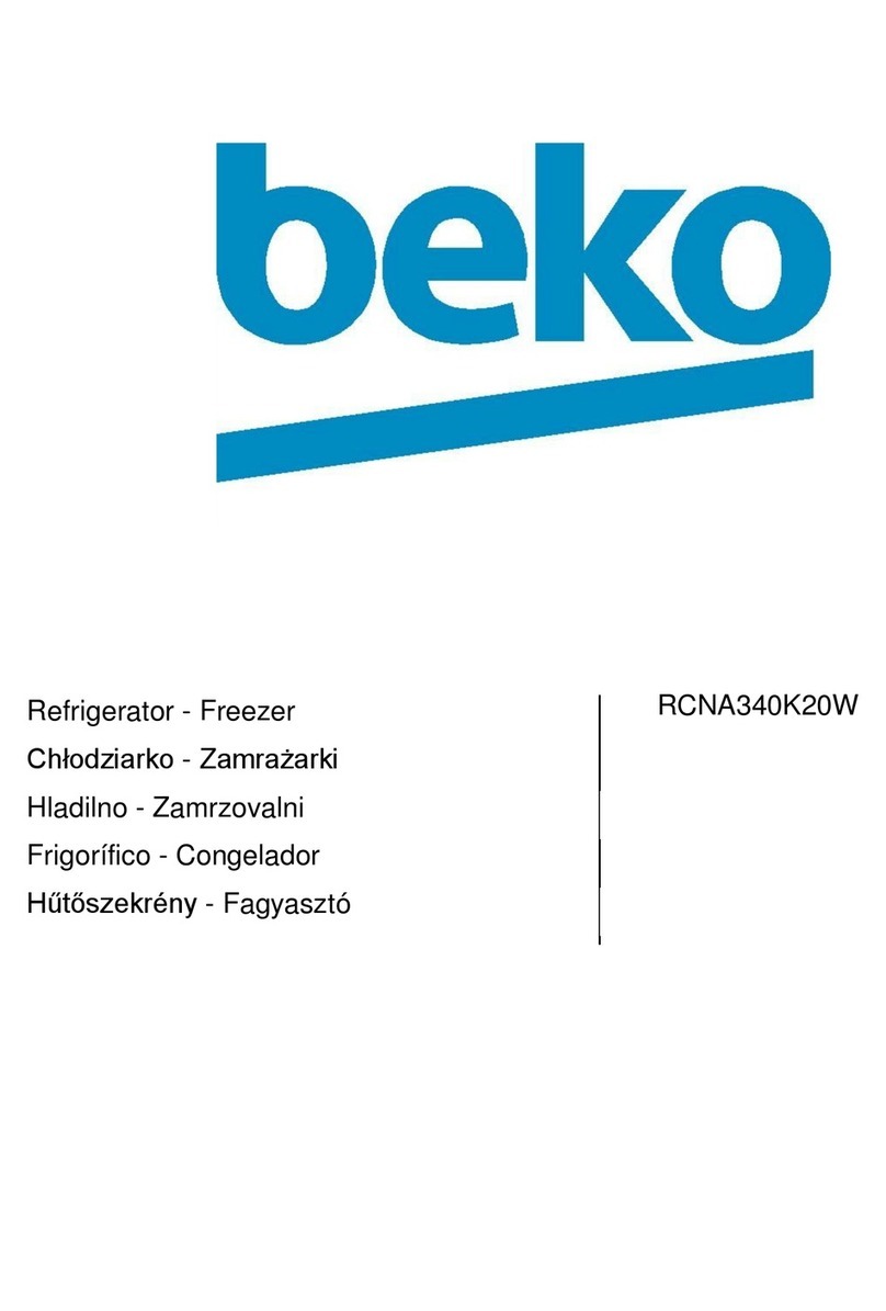Beko RCNA340K20W operating instructions