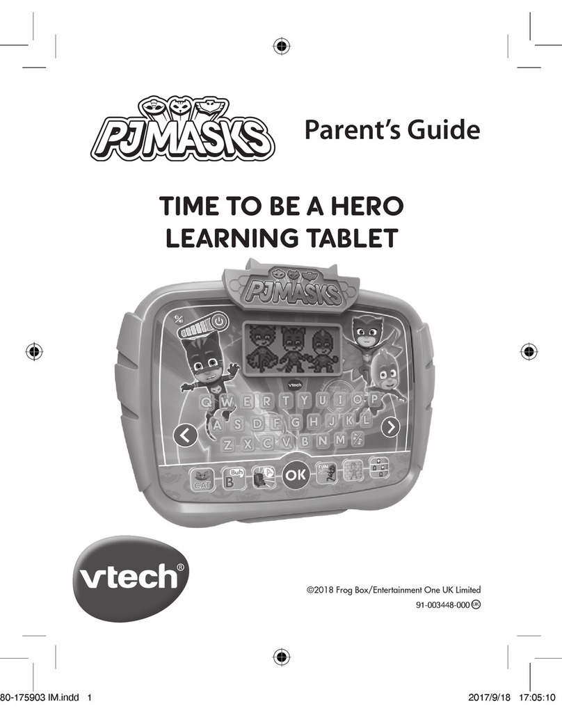 V-tech PJ Masks Time to Be a Hero Learning Tablet Assembly Instructions V-tech PJ Masks Time to Be a Hero Learning Tablet Assembly Instructions