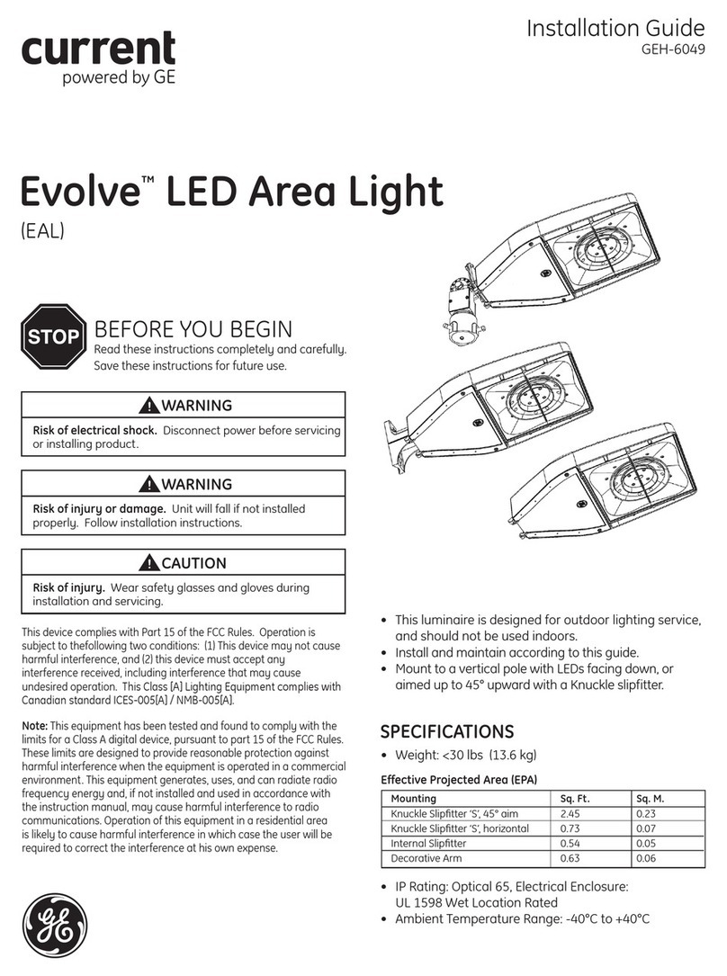 Current Evolve Installation instructions manual