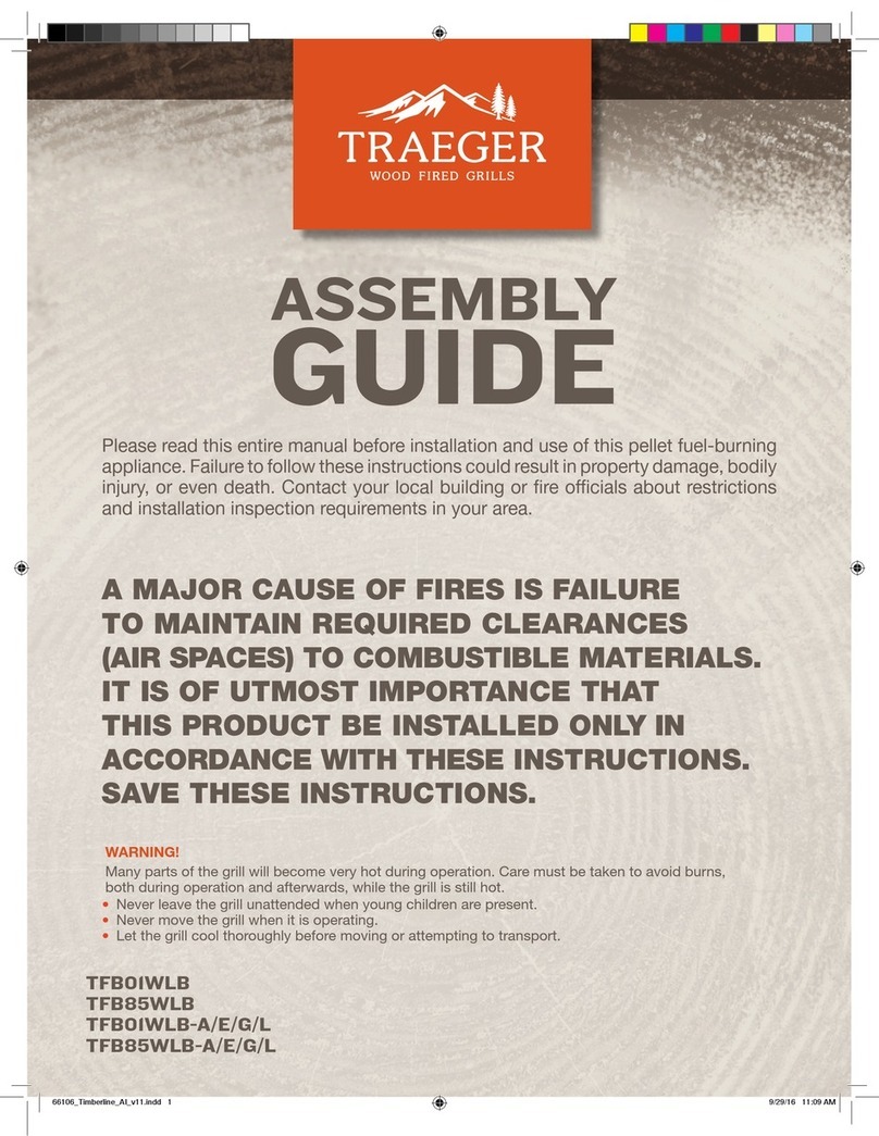 Traeger TFB01WLB User manual