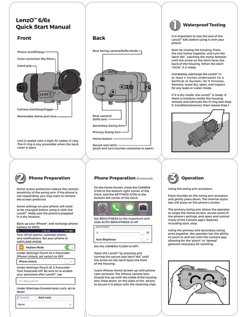 ValsTech LenzO 6/6s Quick start manual