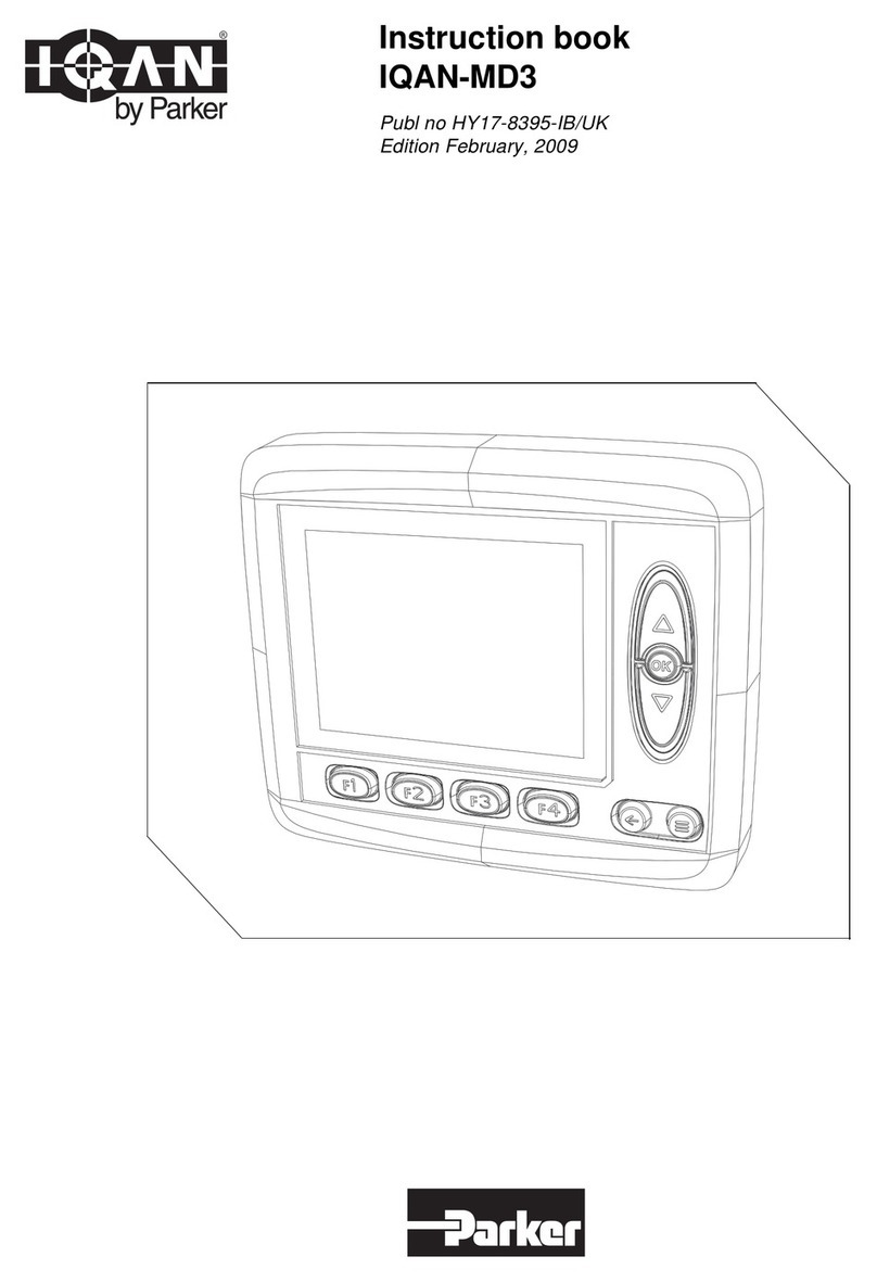 Parker IQAN-MD3 User manual