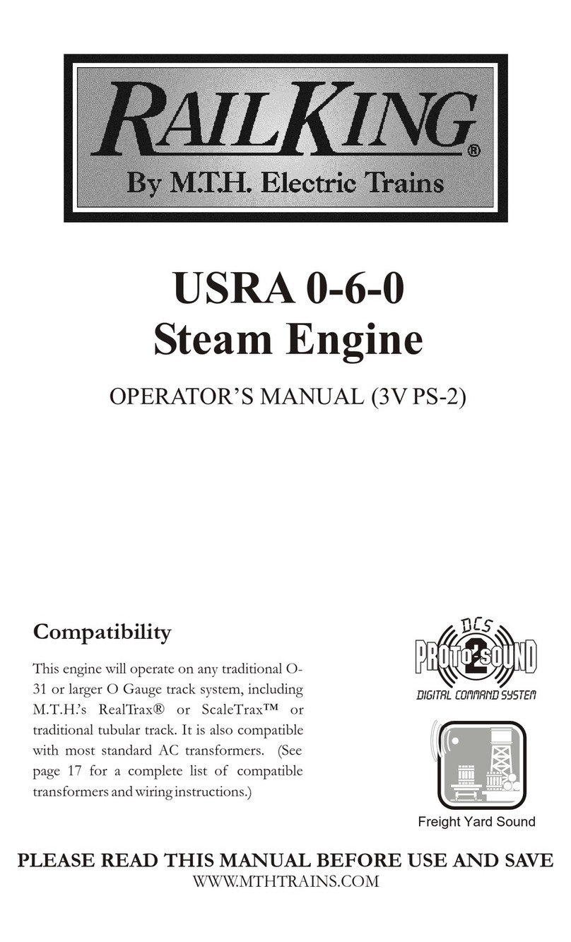 Rail King USRA 0-6-0 Steam Engine User manual