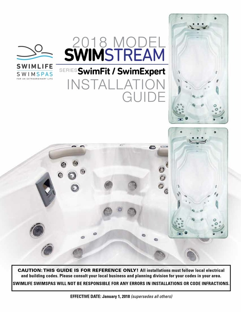 SwimLife SwimFit Dual Stream Installation guide / instruction manual SwimLife SwimFit Dual Stream Installation guide / instruction manual