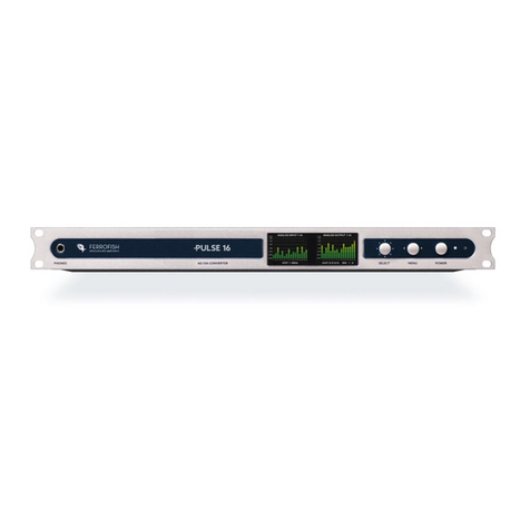 Ferrofish PULSE 16 user guide