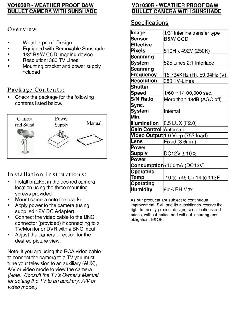Lorex VQ1030R User manual