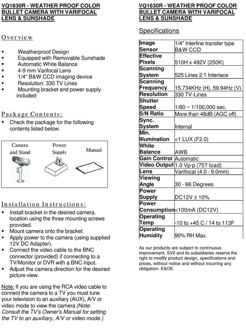 Lorex VQ1630R User manual
