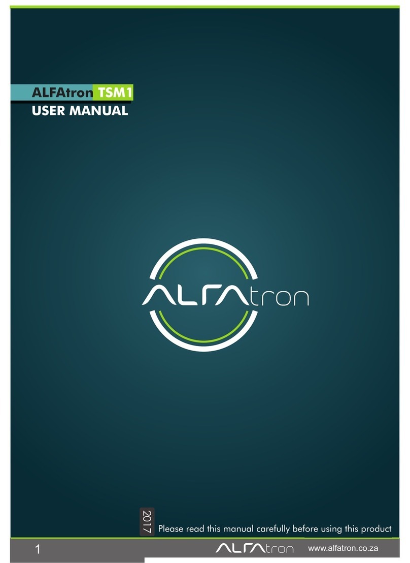 ALFAtron TSM1 user manual