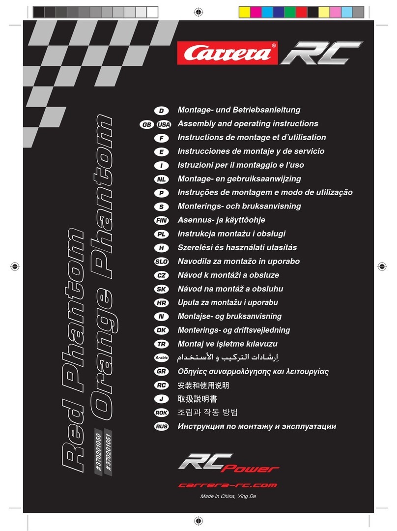 Carrera RC Red Phantom Assembly and operating instructions