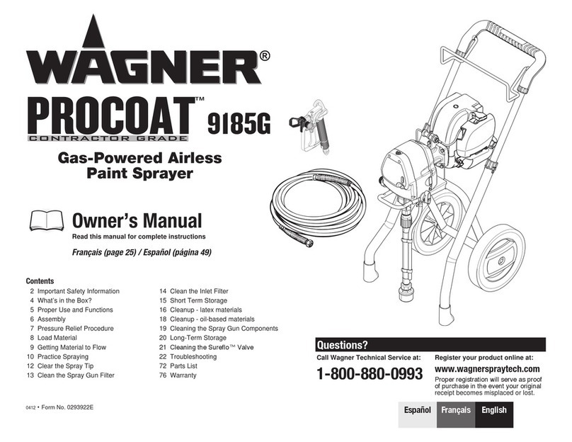 WAGNER Procoat 9185G User manual