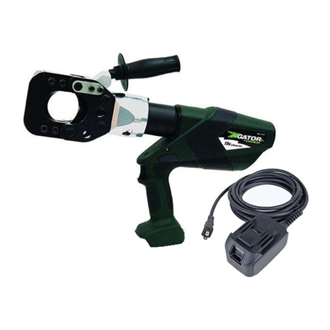 Greenlee GATOR ESG55LX Operation manual