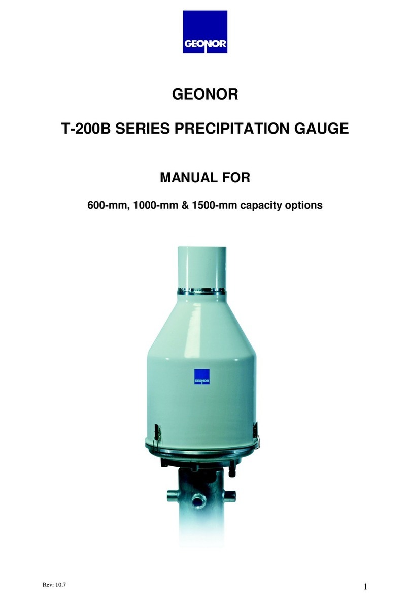 Geonor T-200B-M user manual