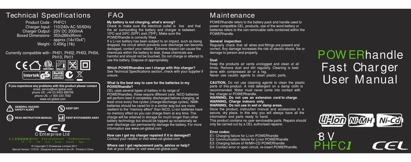 CEL POWERhandle user manual
