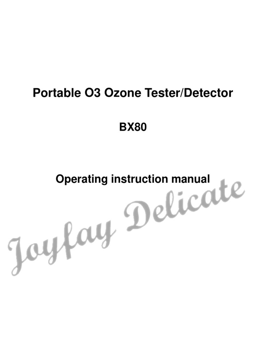 Joyfay Delicate BX80 Operating instructions manual Joyfay Delicate BX80 Operating instructions manual