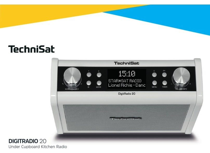 TechniSat DIGITRADIO 20 instruction manual