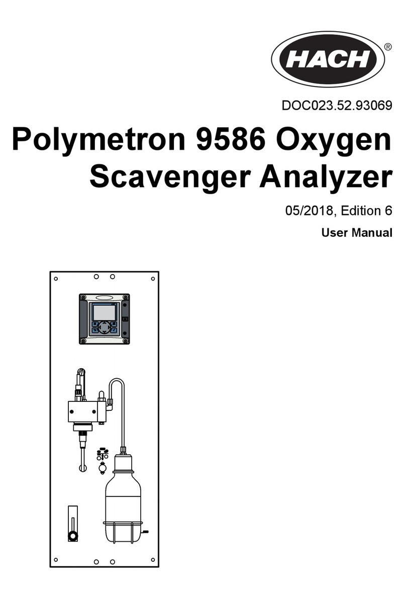 Hach Polymetron 9586 User manual
