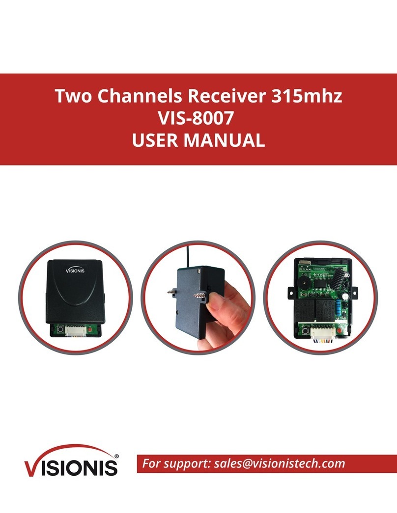 Visionis VIS-8007 User manual