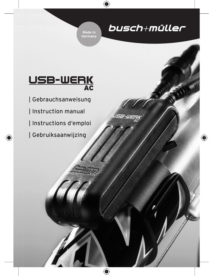 Busch+Müller USB-WERK instruction manual