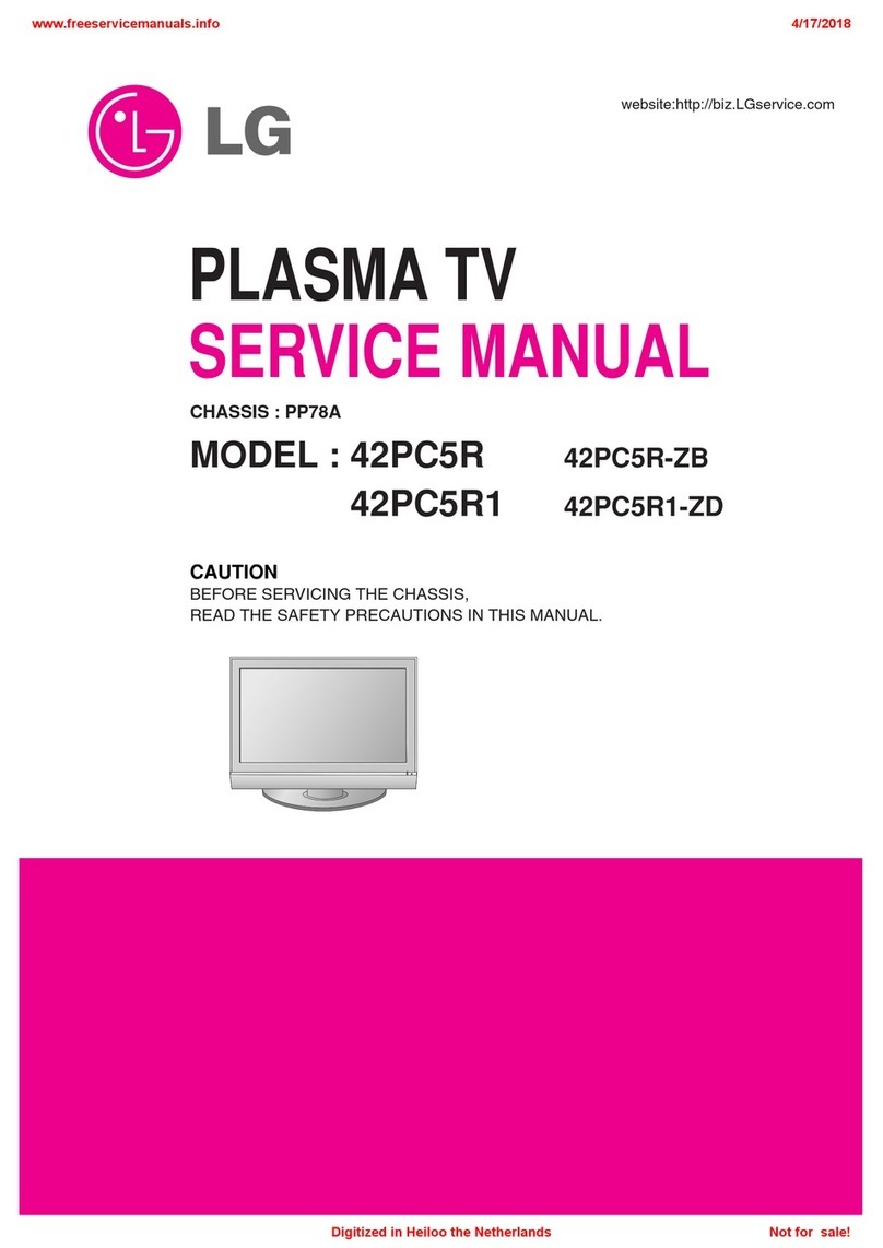 LG 42PC5R* User manual